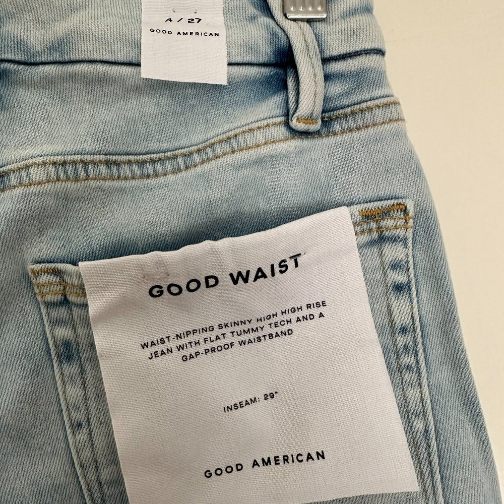 NWT Good American Jeans Size 4/27